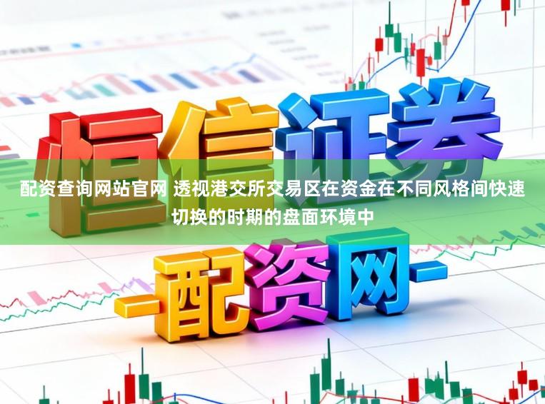配资查询网站官网 透视港交所交易区在资金在不同风格间快速切换的时期的盘面环境中