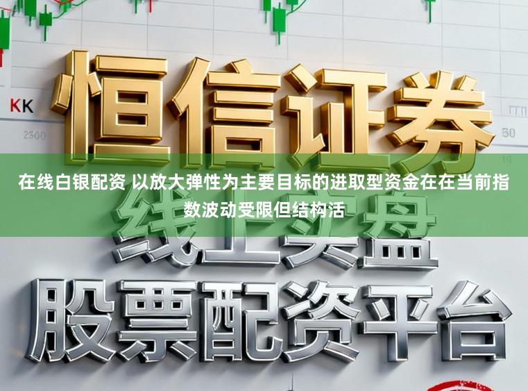 在线白银配资 以放大弹性为主要目标的进取型资金在在当前指数波动受限但结构活