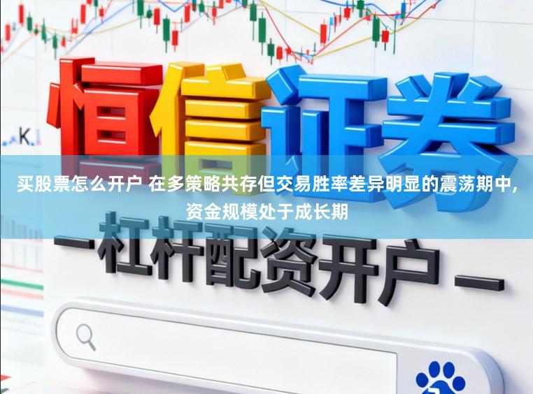 买股票怎么开户 在多策略共存但交易胜率差异明显的震荡期中,资金规模处于成长期