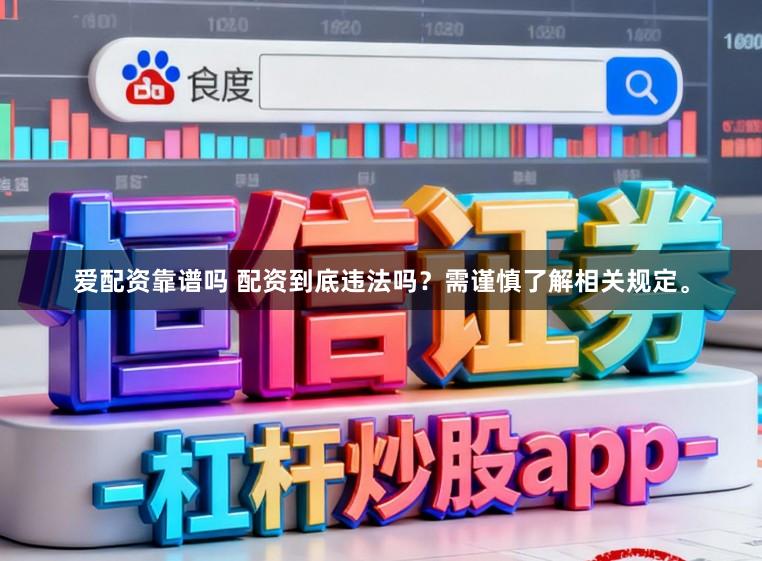 爱配资靠谱吗 配资到底违法吗？需谨慎了解相关规定。